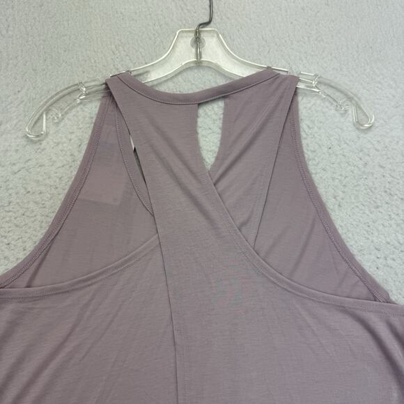 Nike Yoga Tank Top Womens Medium M Purple Dri Fit Lightweight Stretch NWT - Picture 12 of 12